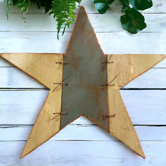 Rustic Wooden Texas Star Barn Star