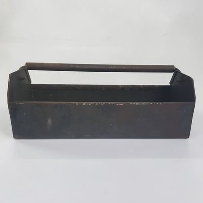Antique Shell Motor Oil countertop display tote with swing handle