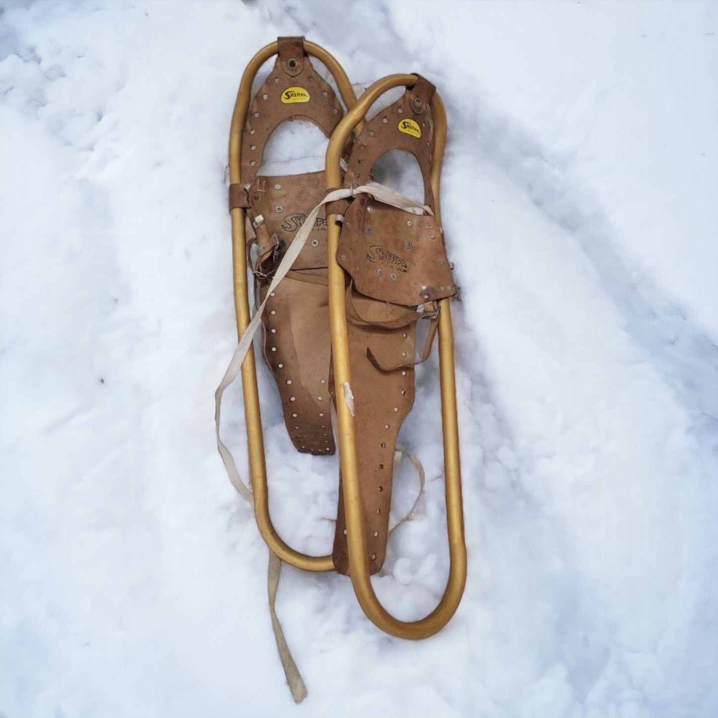 Vintage Snowshoes Pair of Sherpa Brand