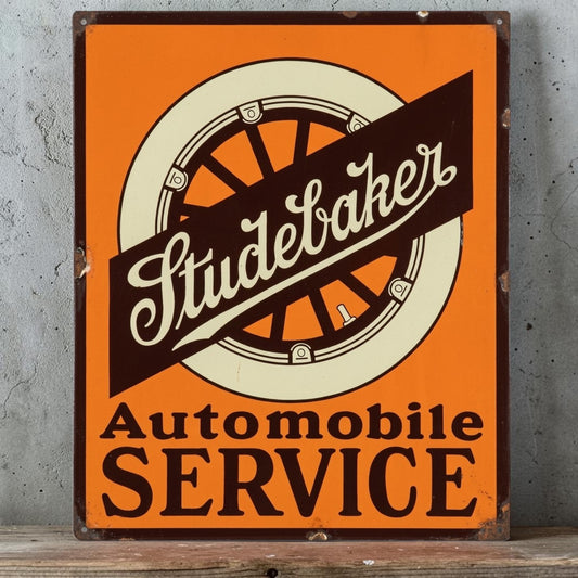 Studebaker automobile service sign