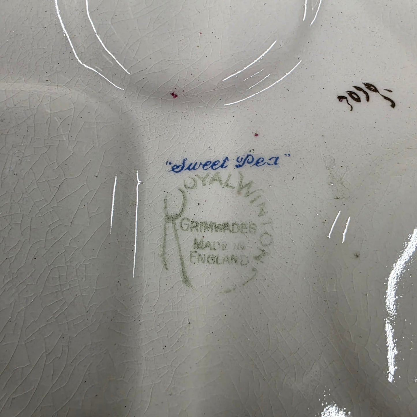 Antique Royal Winton Grimwades Sweet Pea Chintz Breakfast Set 