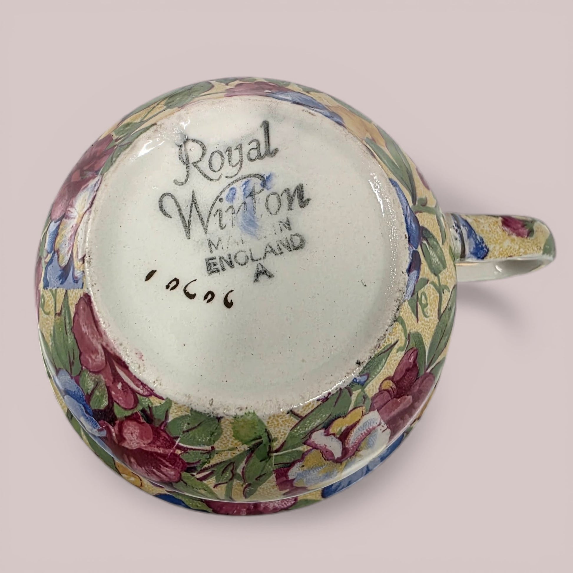 Antique Royal Winton Grimwades Sweet Pea Chintz Breakfast Set 