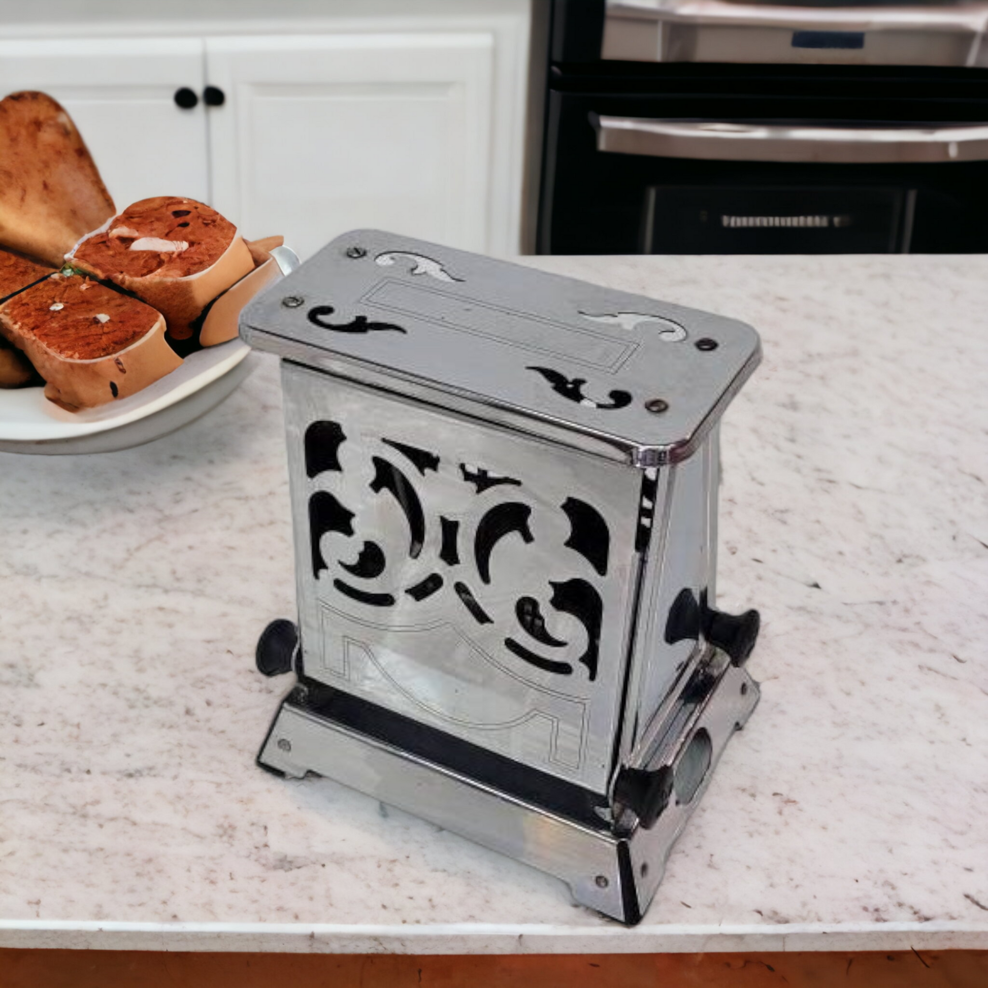 Vintage Mid Century General Electric Toaster 2 Slice 