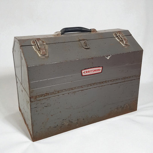 Vintage Craftsman Tombstone Cantilever Mechanics Toolbox