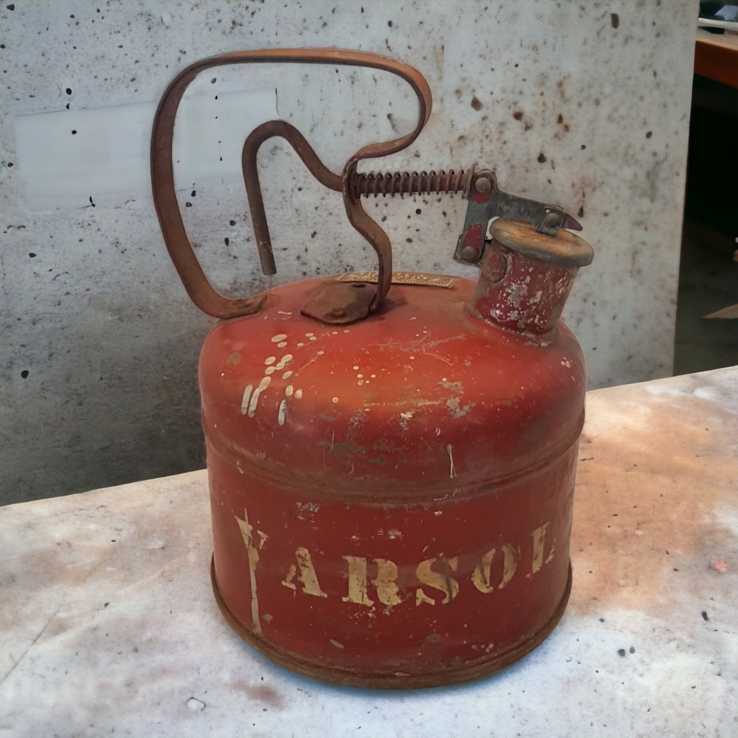 Antique Oil Safety Can Underwriters Laboratory Inc.