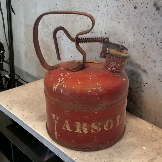 Antique Oil Safety Can Underwriters Laboratory Inc.