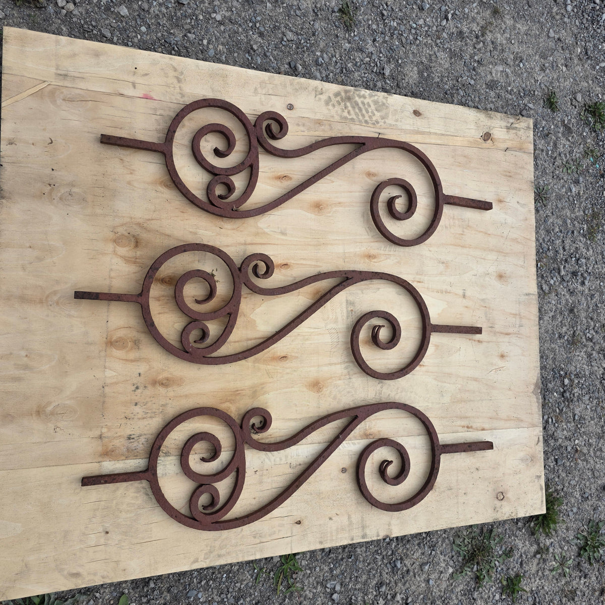 Distinctive hand-forged iron scrollwork for architectural and restoration projects.