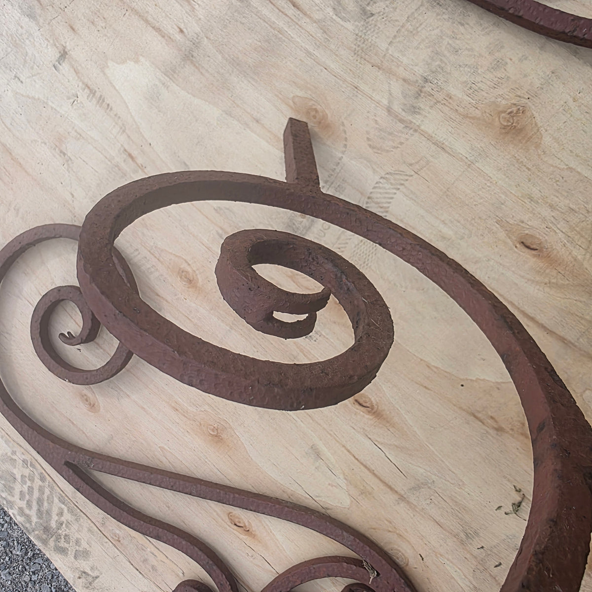 Distinctive hand-forged iron scrollwork for architectural and restoration projects.