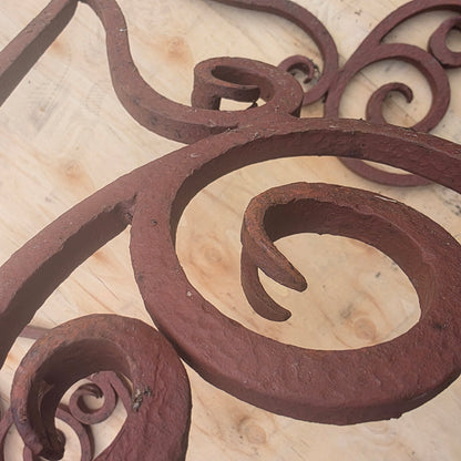 Distinctive hand-forged iron scrollwork for architectural and restoration projects.