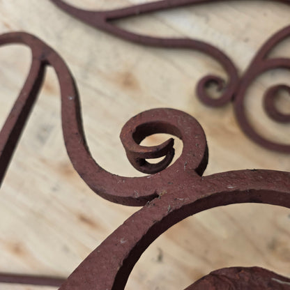 Distinctive hand-forged iron scrollwork for architectural and restoration projects.