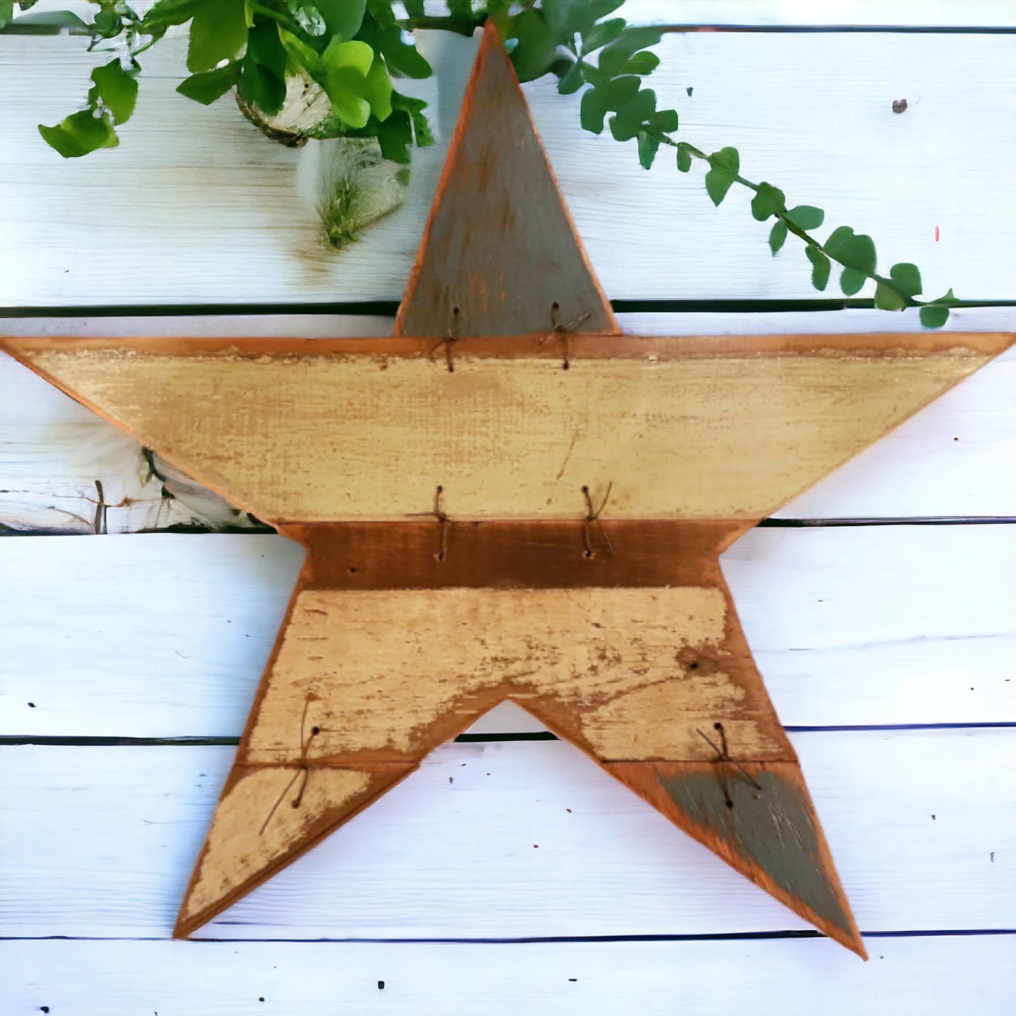 Rustic Wooden Texas Star Barn Star