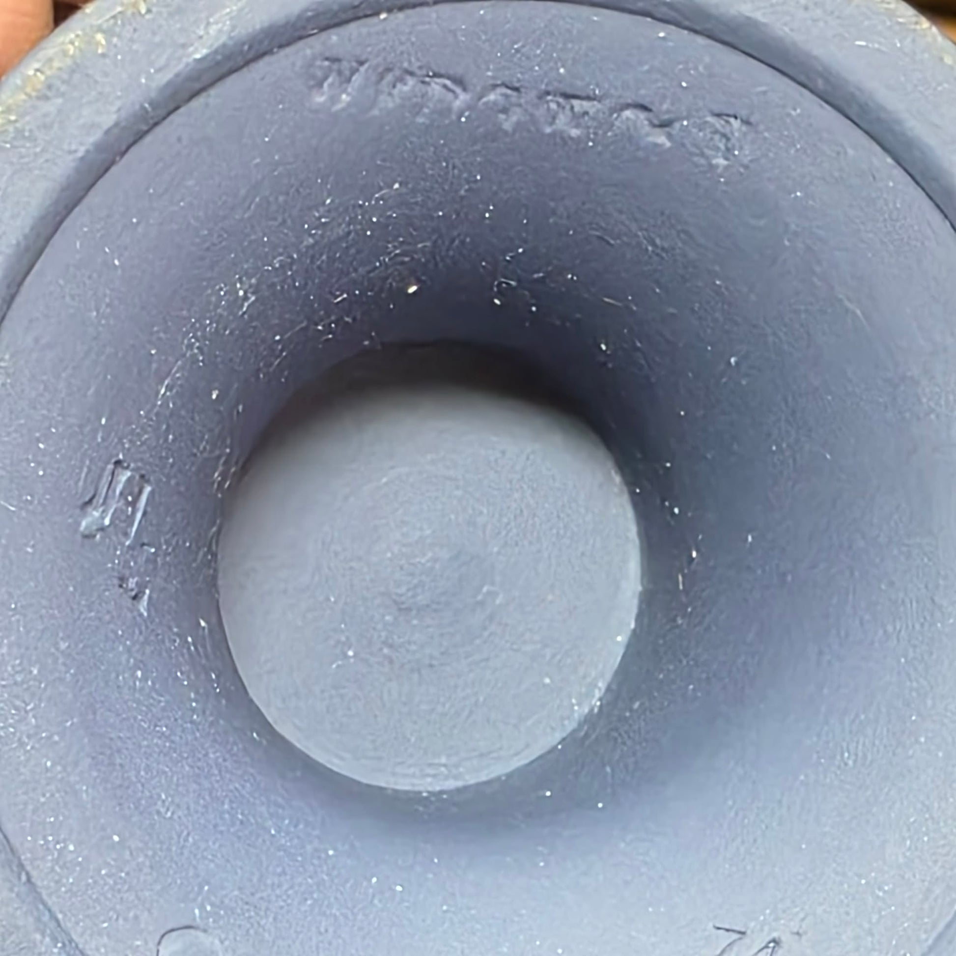 Wedgwood Cobalt Jasperware Vase 5”