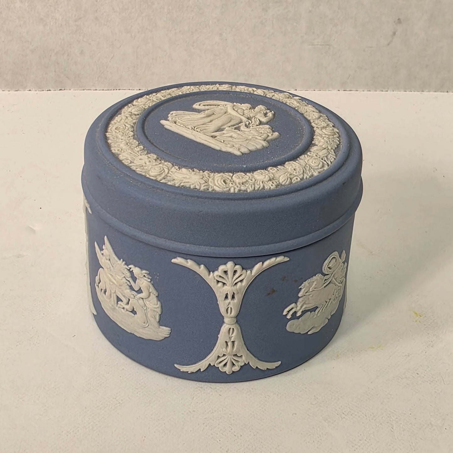 Wedgwood Jasperware Trinket Box 2”