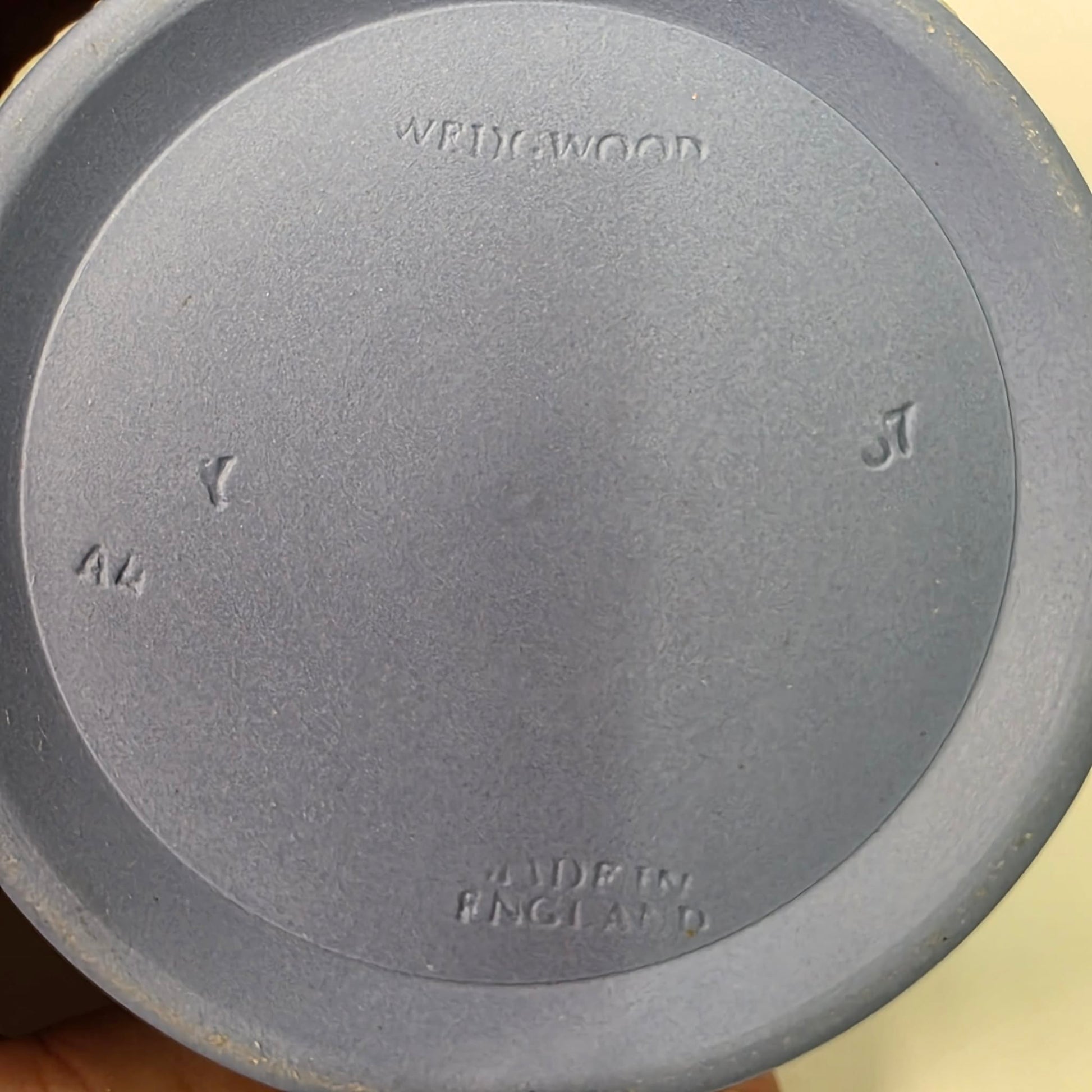 Wedgwood Jasperware Trinket Box 2”