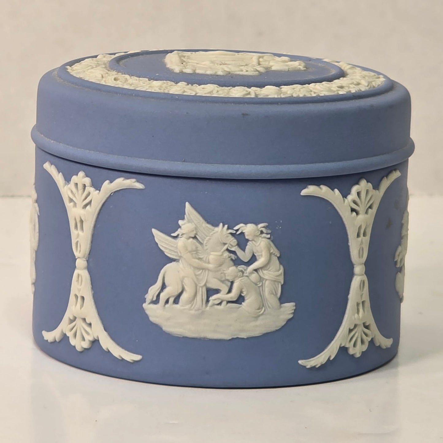 Wedgwood Jasperware Trinket Box 2”