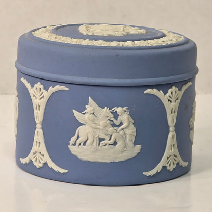 Wedgwood Jasperware Trinket Box 2”