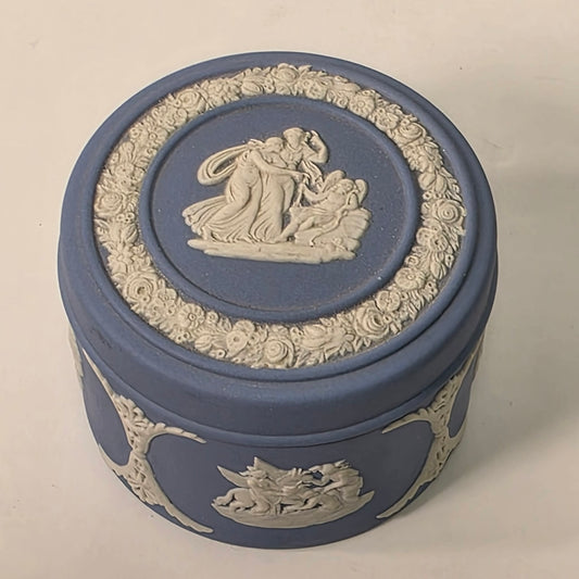 Wedgwood Jasperware Trinket Box 2”