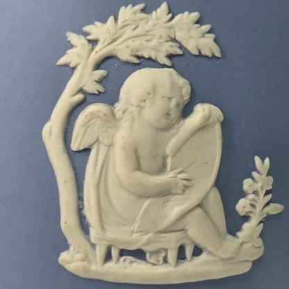 Wedgwood Jasperware Cupid Vase No. 62 5”
