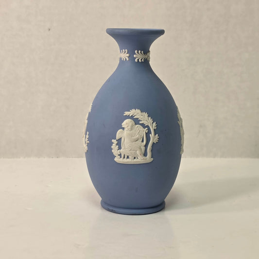 Wedgwood Jasperware Cupid Vase No. 62 5”