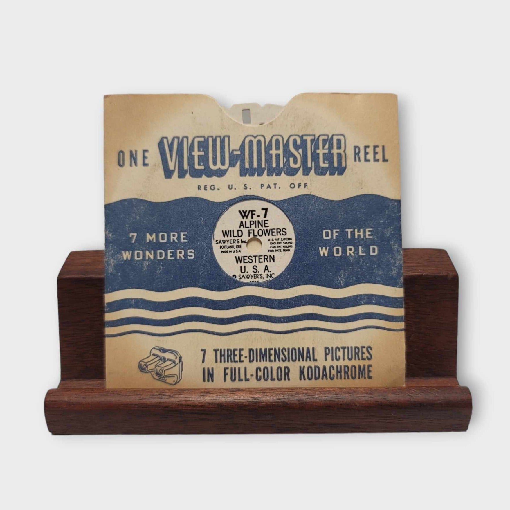 view master reel wf7 alpine wild flowers
