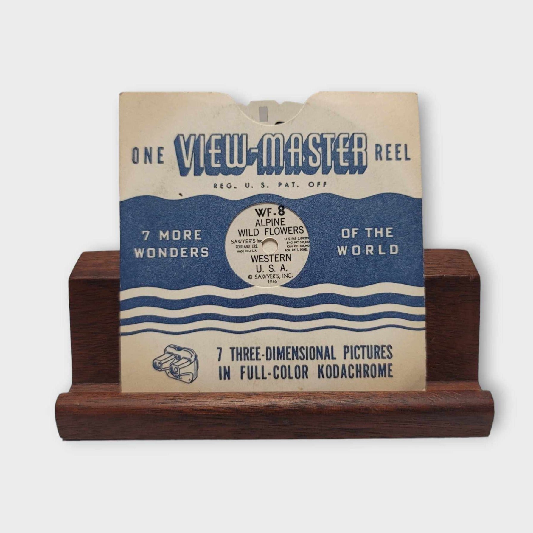 view master reel wf8 alpine wild flowers