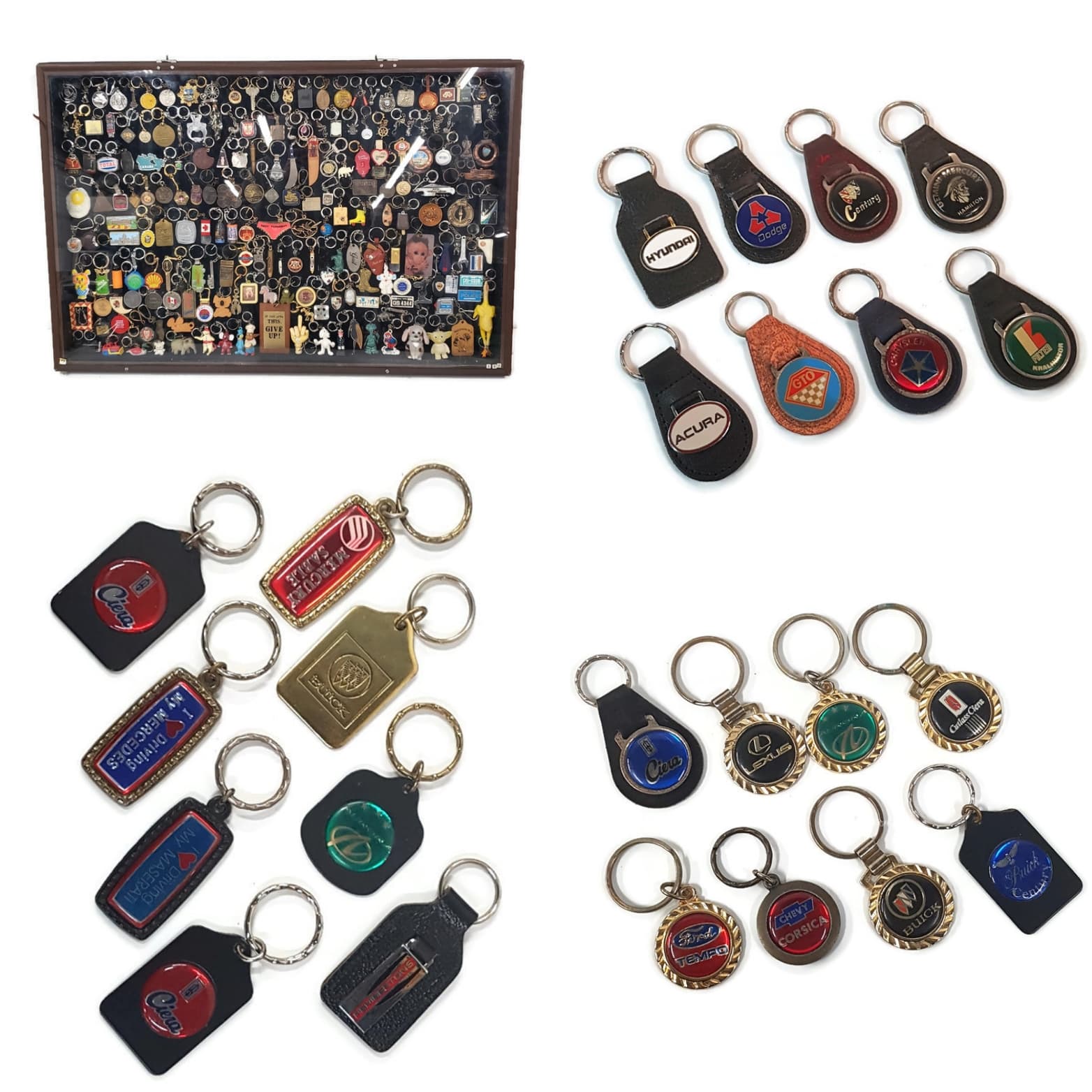 desoto automotive keychain vintage car collectible