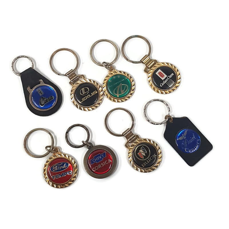 Look Before You Leap Keychain Good Advice Gift