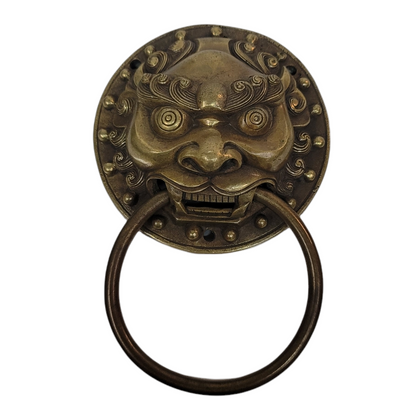 oriental brass door knocker