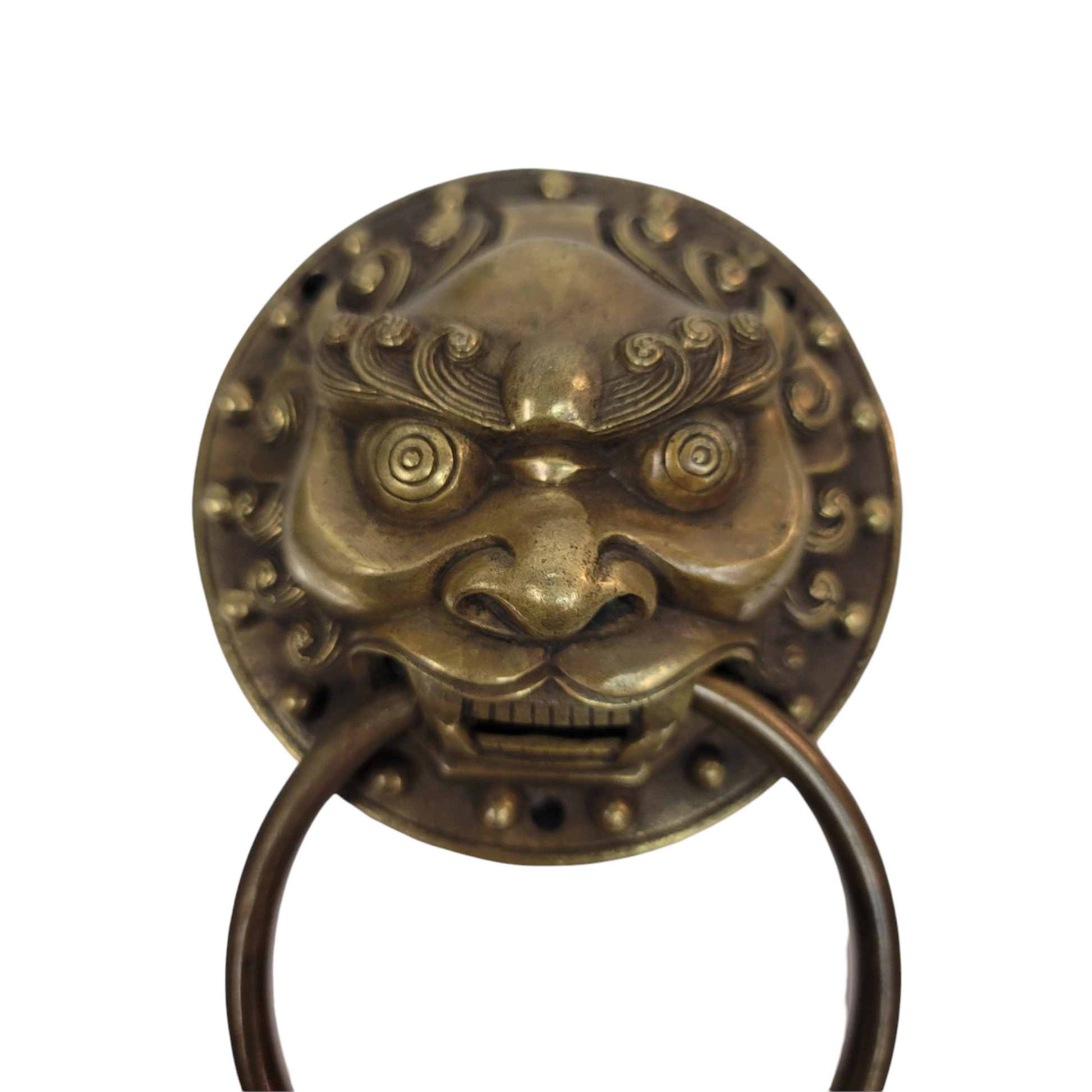 oriental brass door knocker