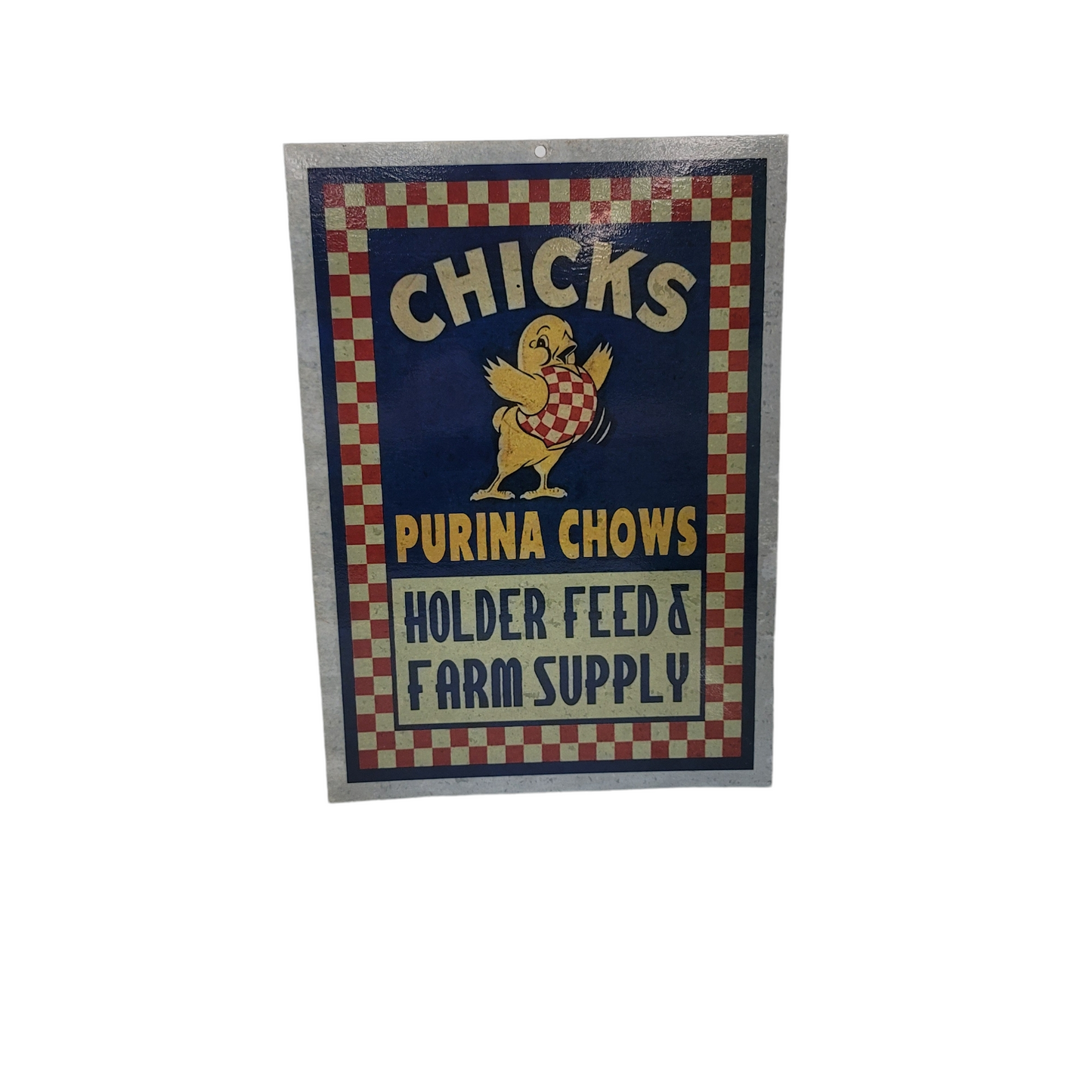purina chows sign holder feed & farm supply sign