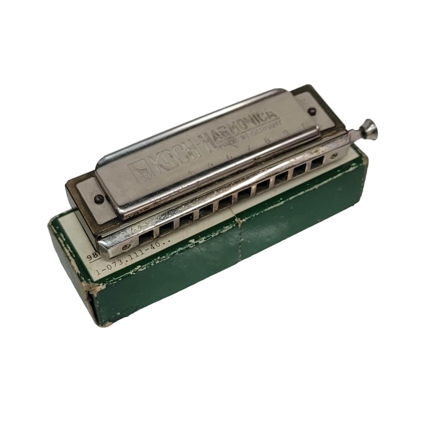 Antique Hamonica Koch Germany Chromatic Harmonica Original Box