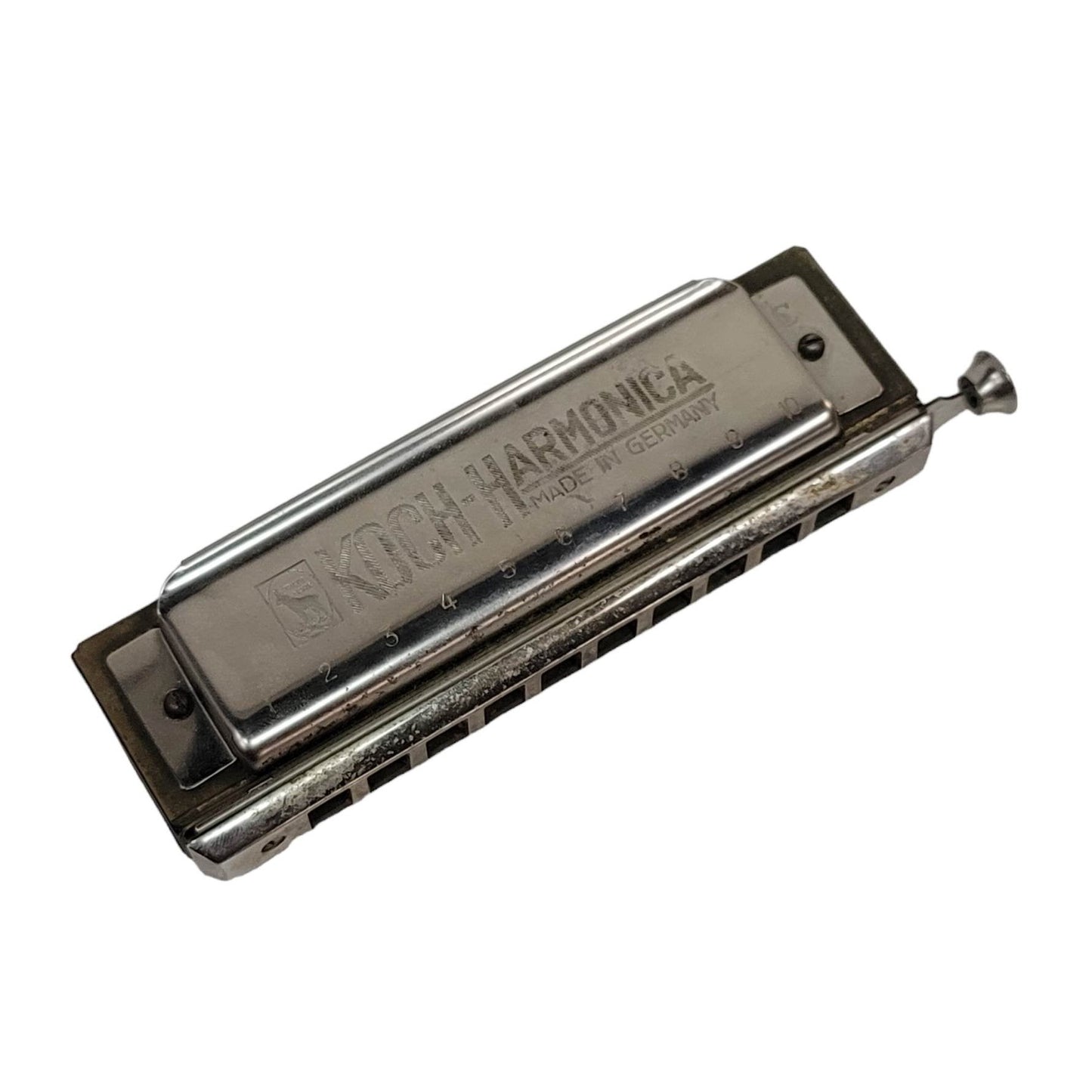 Antique Hamonica Koch Germany Chromatic Harmonica Original Box