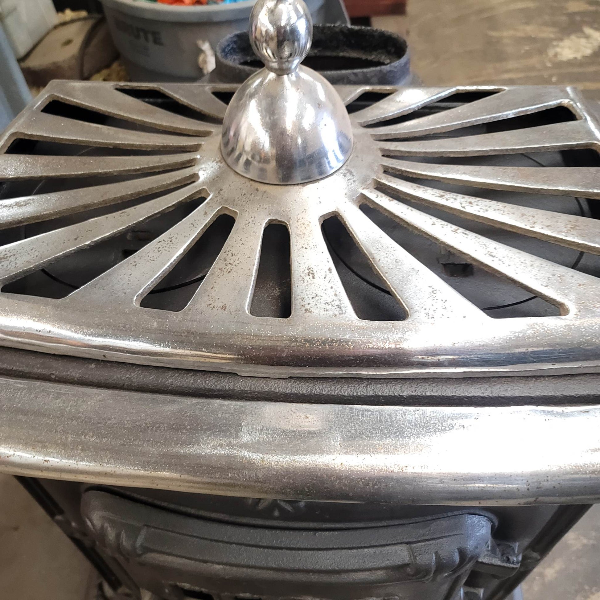 Washington Parlor Stove Ornate Decorative Wood Stove – Wainfleet Trading  Post
