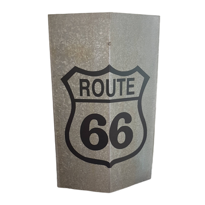 route 66 tin garage sign