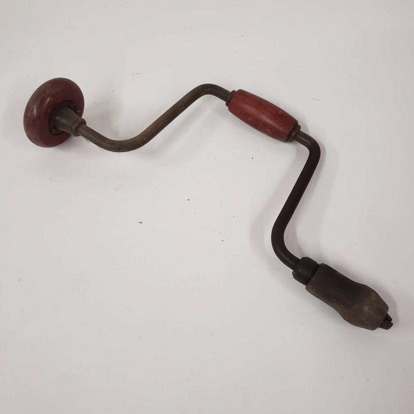 bit brace drill hand crank wooden carpentry hand tools