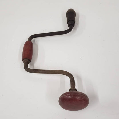 bit brace drill hand crank wooden carpentry hand tools