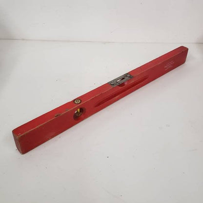 stanley level antique wooden level hand tools stanley defiance model no 1294-24.
