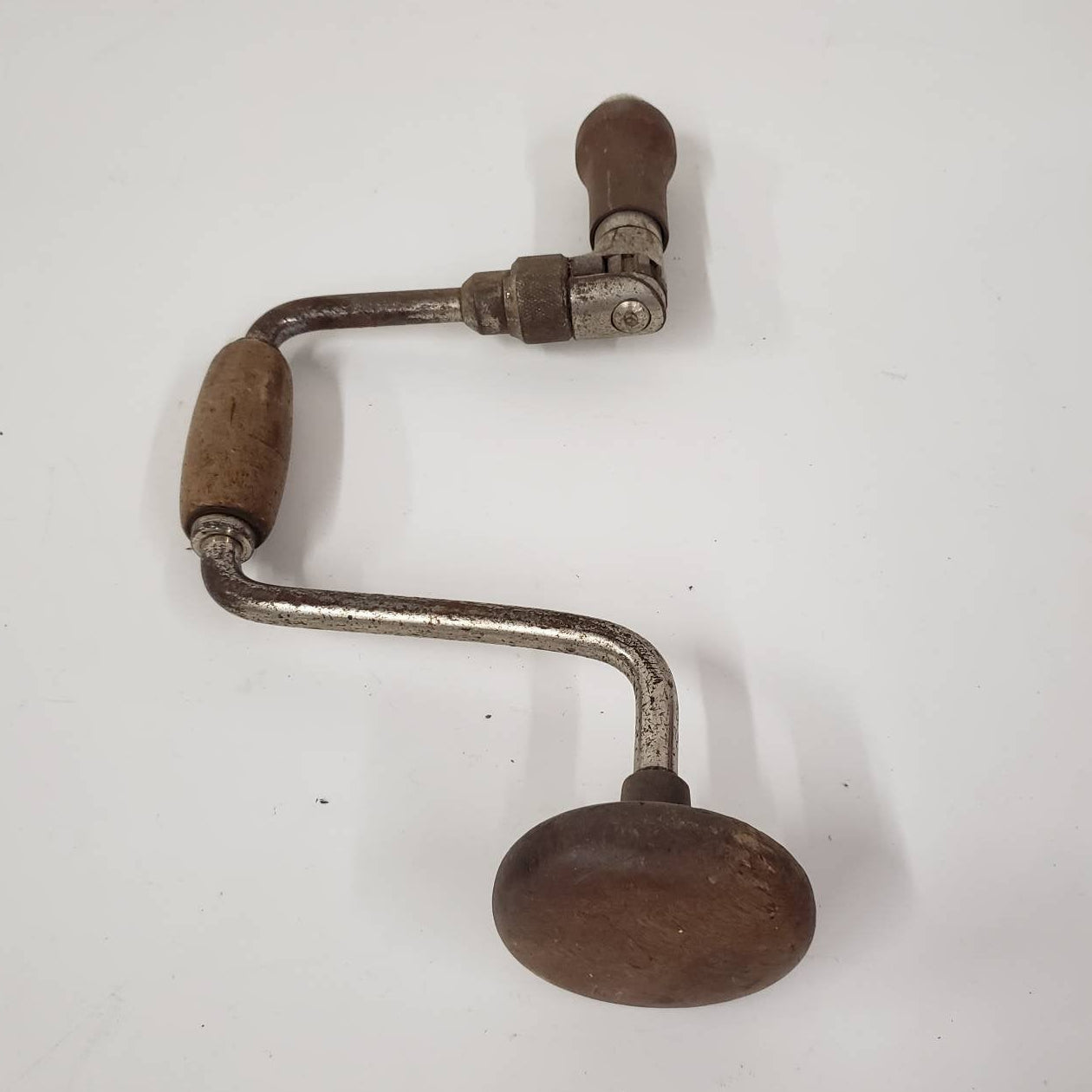 bit brace drill hand crank wooden carpentry hand tools