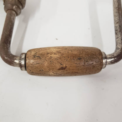 bit brace drill hand crank wooden carpentry hand tools