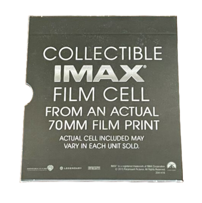 Interstellar Blu-Ray + DVD + Digital Copy + IMAX Film Cell  3-Disc Set