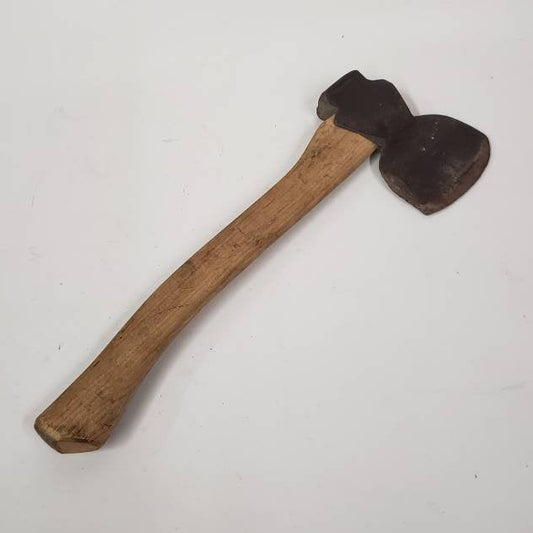 Forged J. Harrison broad axe hatchet