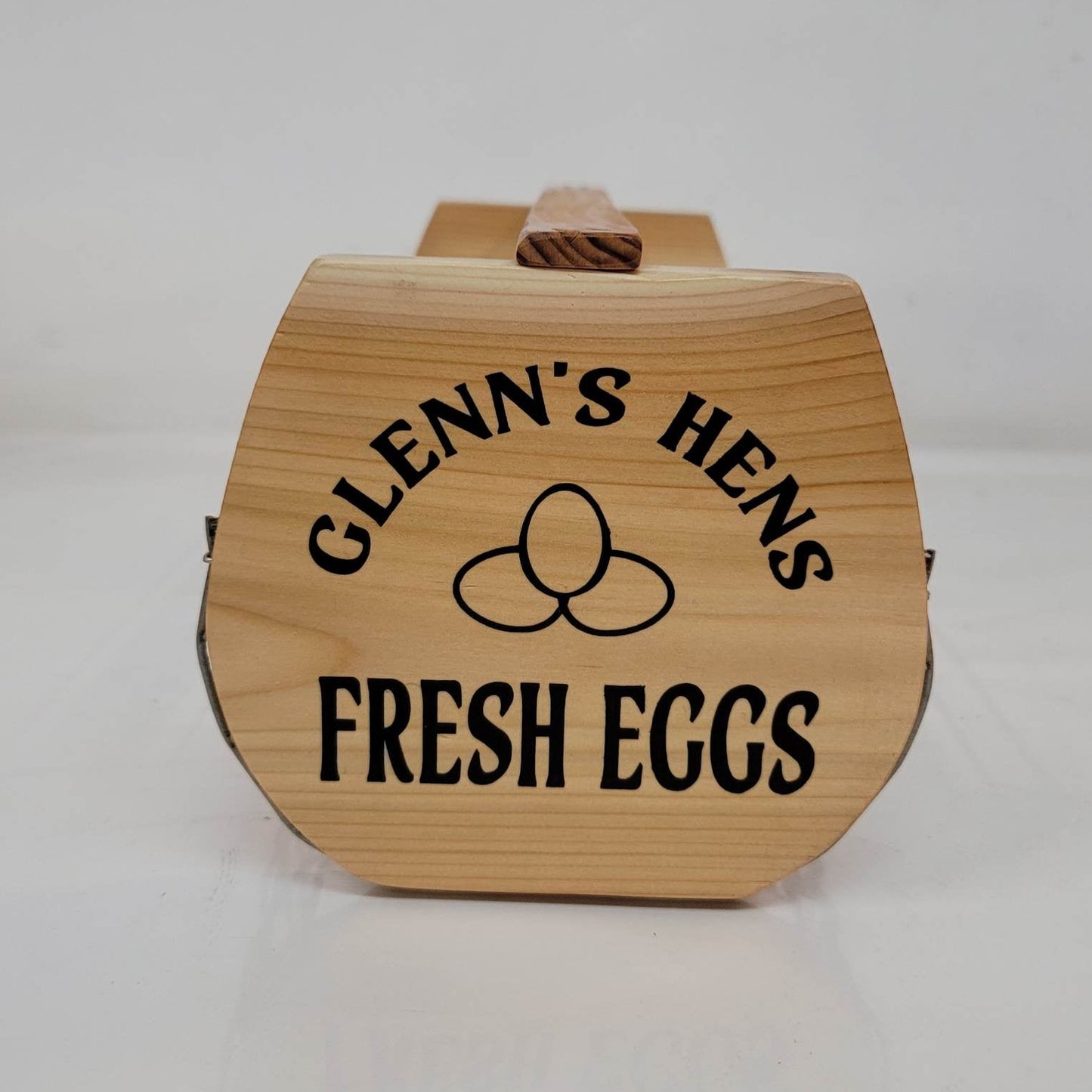 Fresh Eggs Harvest Basket
