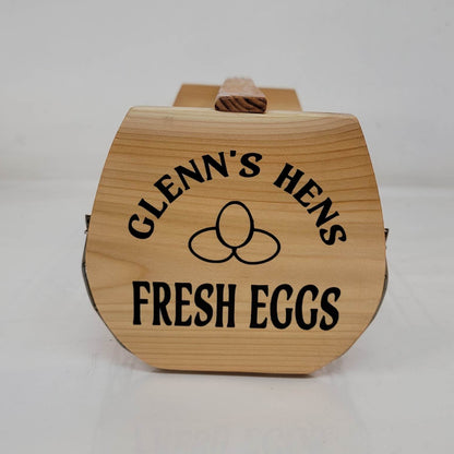 Fresh Eggs Harvest Basket