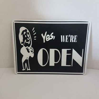open closed signs