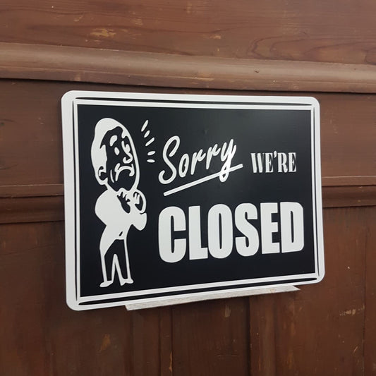 open closed signs