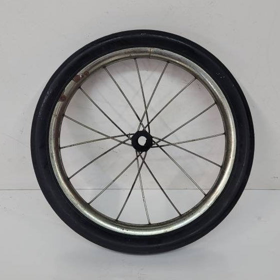 spoked wheels vintage wagon wheels solid rubber tire