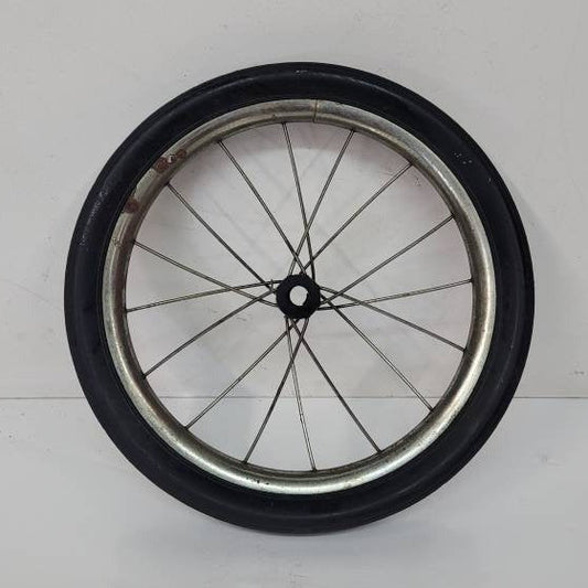 spoked wheels vintage wagon wheels solid rubber tire