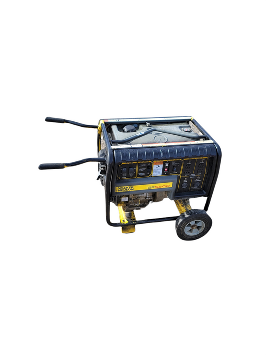 wacker neuson gp 5600a backup gasoline generator
