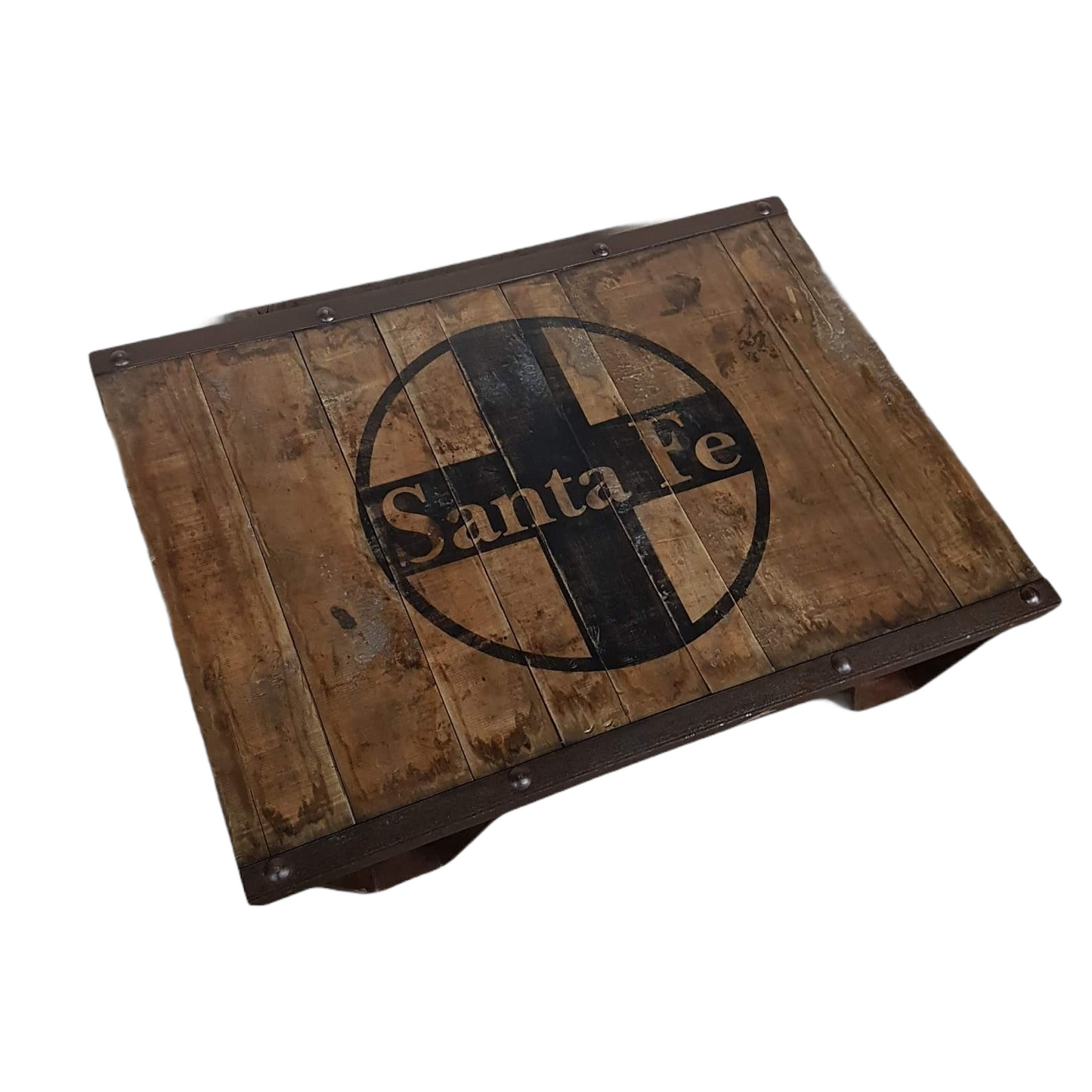 santa fe railway hardwood factory pallet