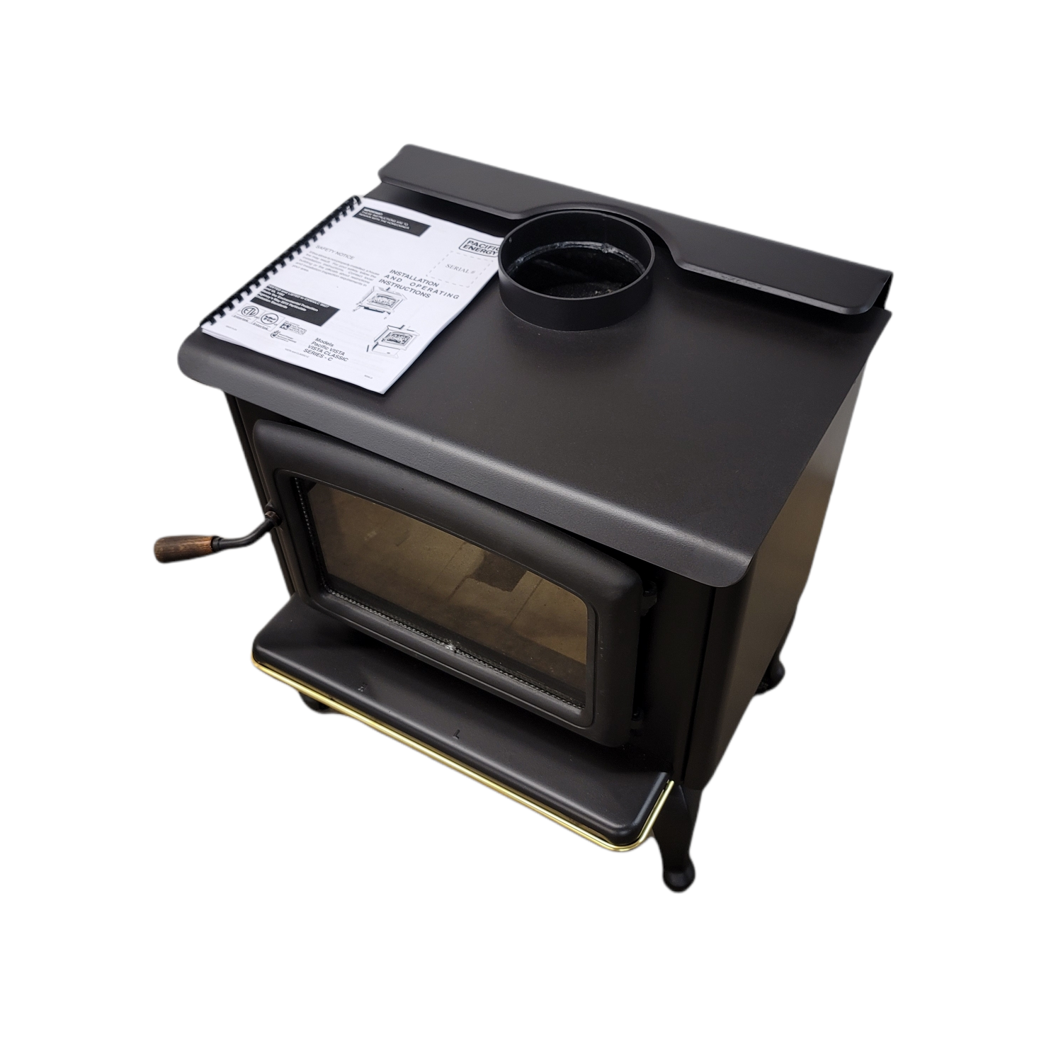 pacific energy vista airtight wood stove